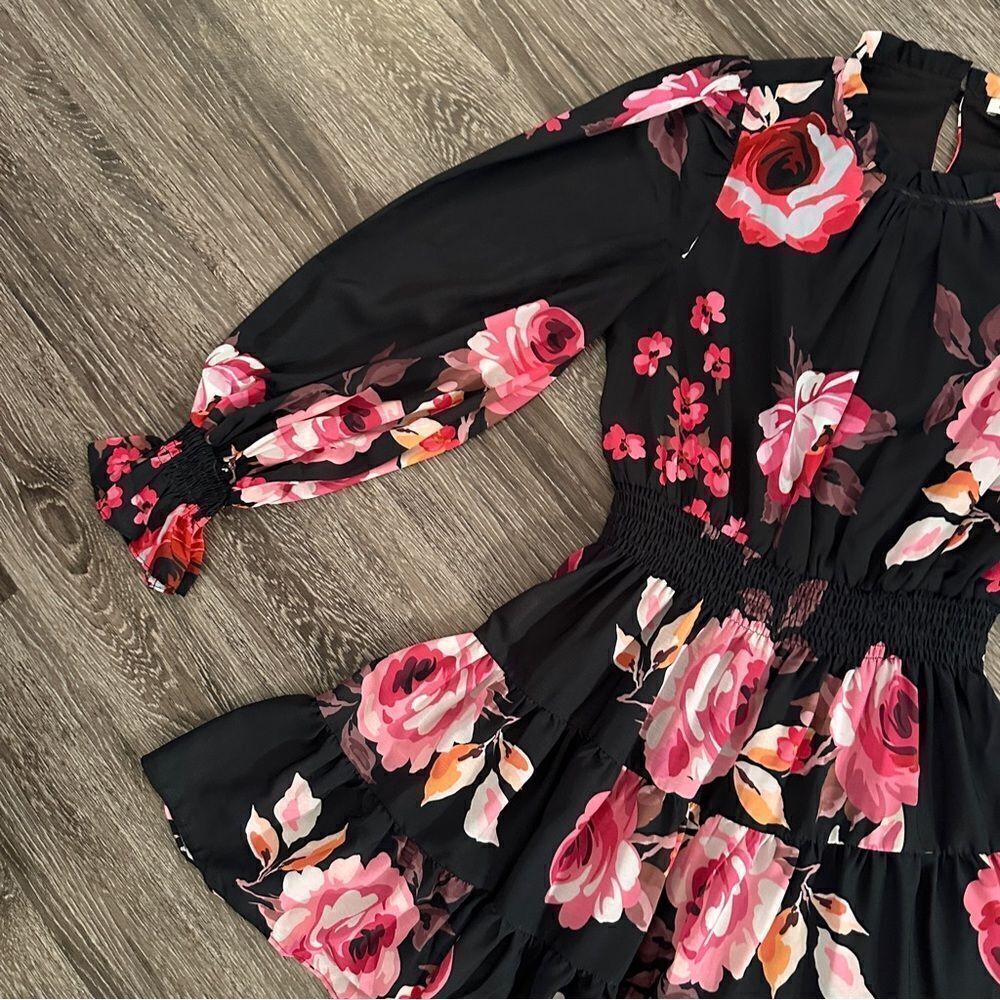 Stellah Elastic Waist Mini Dress - Picture 3 of 7